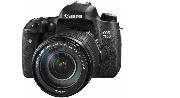 Canon EOS 760D DSLR Camera