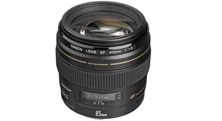 Canon EF 85mm f/1.8 USM Camera Lens