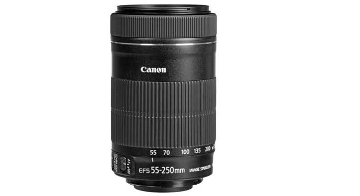 Canon EF-S 55-250mm F4-5.6 IS Camera Lens