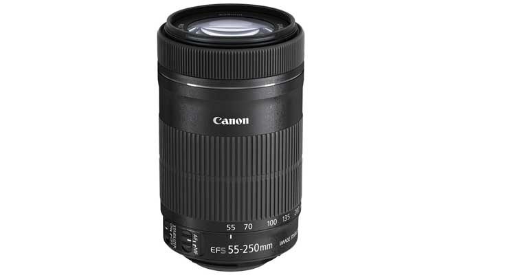 Canon EF-S 55-250mm F4-5.6 IS STM Camera Lens