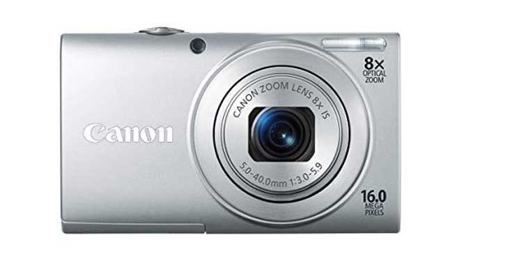 Canon PowerShot A4000IS Digital Camera