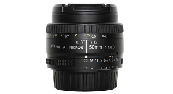 Nikon 50MM 1.8 D Camera Lens