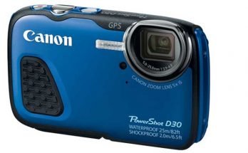 Canon PowerShot D30 Digital Camera