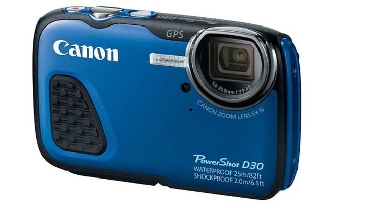 Canon PowerShot D30 Digital Camera