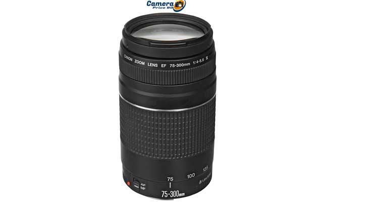 Canon Ef 75 300mm F 4 5 6 Iii Zoom Lens Price In Bangladesh