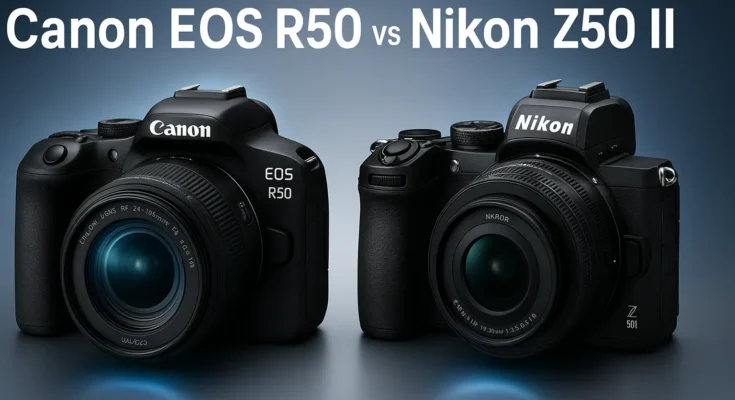 Canon EOS R50 vs Nikon Z50 II