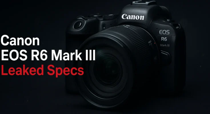 Canon EOS R6 Mark III Specs