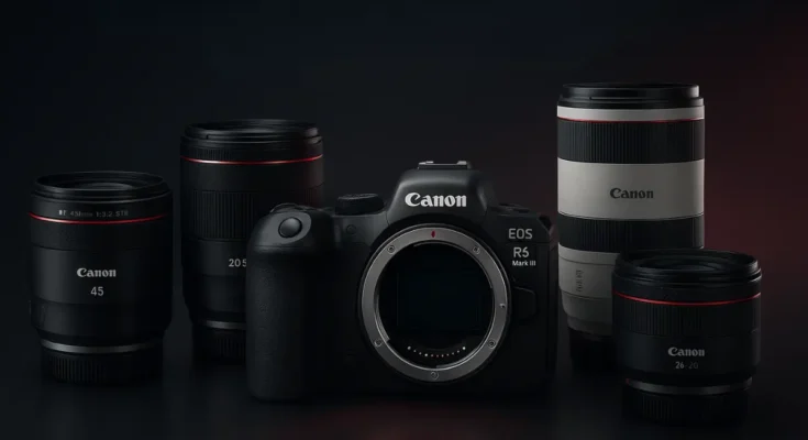 Canon EOS R6 Mark III With Lens