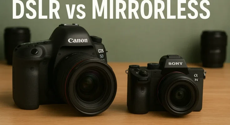 DSLR vs Mirrorless