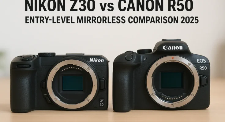 Nikon Z30 vs Canon R50