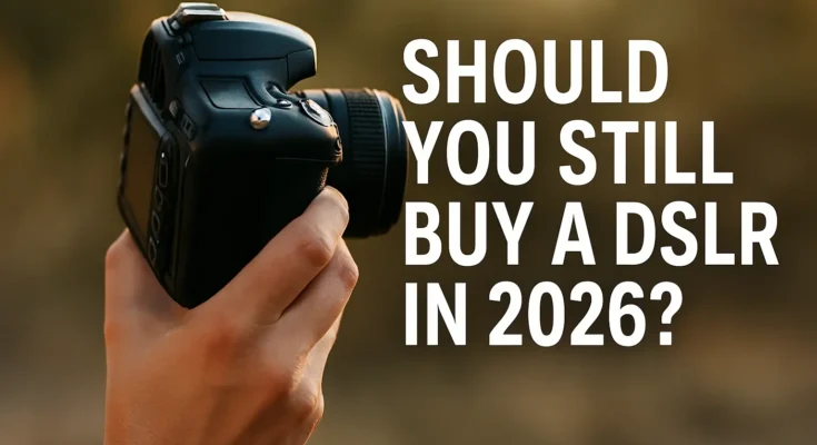 Buy a DSLR in 2026