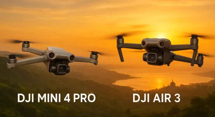 DJI Mini 4 Pro vs DJI Air 3