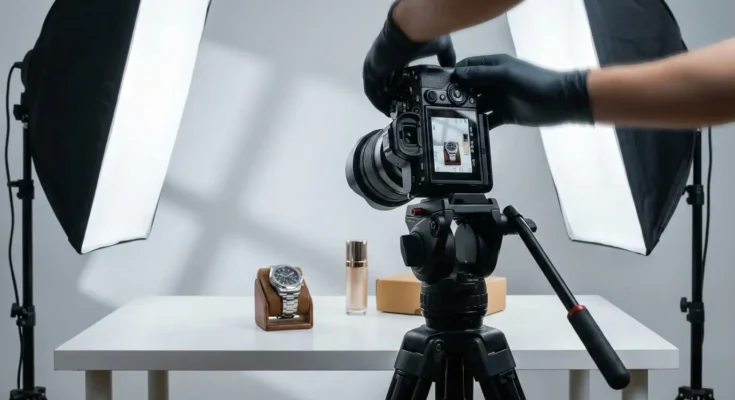 Mirrorless Camera for Product Photography
