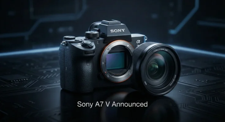 Sony A7 V Announces
