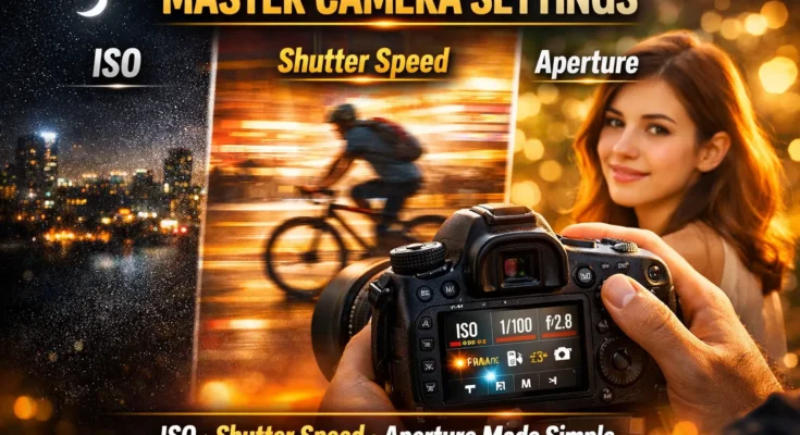 Camera Settings Explained ISO Shutter Speed & Aperture